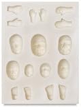 Sculpey EZ Release Push Molds - Push Mold, Miniature Dolls