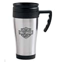 Harley-Davidson&reg; Bar & Shield&reg; Travel Mug. 14 oz. Stainless Steel. 99327-08V