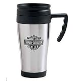 Harley-Davidson® Bar & Shield® Travel Mug. 14 oz. Stainless Steel. 99327-08V