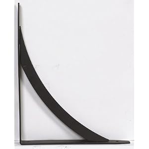 10 each: John Sterling Elegante Shelf Bracket (RP-0053-10BK) by Sterling