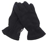  : Fleece-Fingerhandschuhe, schwarz, Thinsulatef&uuml;tterung GR: S-XXL