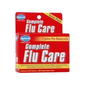 Click here to buy Hyland's Complete Flu Care, 120 Tablets by Hyland's Homeopathic.