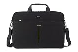 We - LUXURY - Sacoche pour portable - 15,6" - Elastique - Noir / Vert