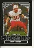 2007 Topps Draft Picks and Prospects Chrome Black #138 Adam Carriker - St. Louis Rams (RC - Rookie Parallel Card) (Football Cards)