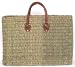 Moroccan Straw Summer Beach / Shopper / Tote Bag
