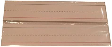 Lined Name Cards for Elementary School or Preschool - Set of 30