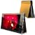 ALBUM 7 inch High-Resolution Digital Photo Viewer - Tan Leather Case and Silver Metal Case