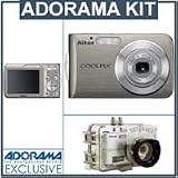 Fantasea FSD-210 Underwater Camera Housing / Camera Kit with Nikon Coolpix S210 Digital Camera - Bronze