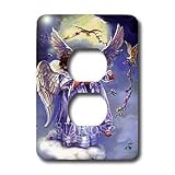 Angels - Heavenly Message - Light Switch Covers - 2 plug outlet cover