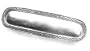 Sterling Silver Engraveable Classic Hair Barrette Clip
