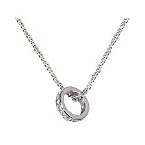 Taufring mit funkelnden Zirkonia in Silber mit Silberkette 925er - Taufkette / Taufschmuck als sch�nes Taufgeschenkvon "Taufgeschenke Direkt"