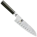 Shun Classic 7-Inch Santoku Hollow Ground Knife