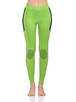 Spaio Leggings Técnicos Emmitou Platinum 01 (Lima / Grafito)