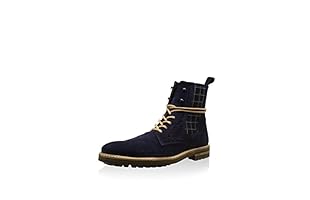 Heritage Botas de cordones Sirineo (Azul Marino)