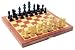 Standard Wooden Fold-Up Chess Set