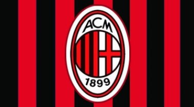 Flag 1x1.40m Milan AC