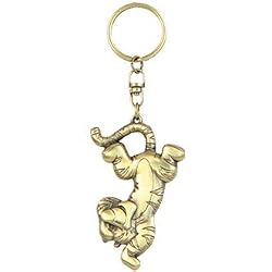 Tigger Winnie The Pooh Brass Keychain