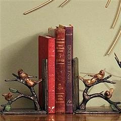 Sparrows on a Branch Pair of Bookends