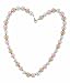 Faux Pearl Beaded Necklace - 16'' Length, 10mm Pearls