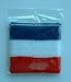 Sporting Goods : GOGO Thick Three Color Stripe Wrist Band (Wide) - (Pack of 10)