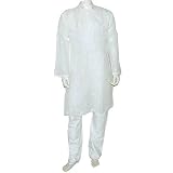 Mens Gifts Cotton Embroidered Kurta Pajama Size M Chest :39 (chgkp068)