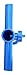 Cloudnine Beach Umbrella Sand Anchor, Universal Size For All Poles (Blue )