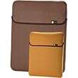 Case Logic Reversible Laptop Shuttle Holds up to 15.4" Notebooks, Color: Brown