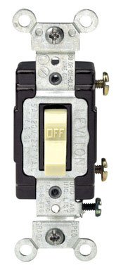 LEVITON MFG 101-05501-2IS LEVITON COMMERCIAL GRADE QUIET TOGGLE SWITCH