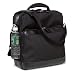 Verona Leather-trimmed 3-Way Bag - Black