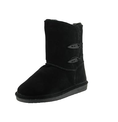 Buy BEARPAW Abigail Ladies 8 Inch Suede Sheepskin Lined Boot Brown Size 8 by Bearpaw