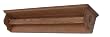 36" Oak Wall Quilt Rack / with Shelve / Wabasha design