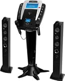 The Singing Machine Ism-1010 Pedestal Cdg Karaoke System With Ipod(r) Docking