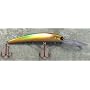 JLVLures JLV lures Diver Casting Trolling Crystal Black Gold : Wobbling Wiggling Wiggle Minnow Saltwater Fishing Freshwater Steady Retrieve Stop-Go Tarpon Snook Redfish Deep Zander Barramundi Cod Speckled Trout Striper Pike Muskie Peacock Largemouth Walleye