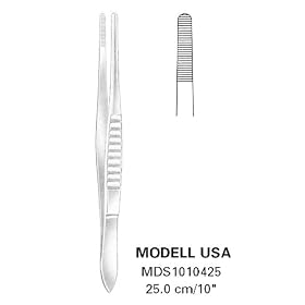 Dressing Forceps, Modell USA - Straight, 6 inch , 15 cm - 1 ea