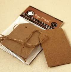 scrapbooking corners Discount Canvas Corp - Tags and Ties - Corner - Kraft