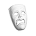Creativity Street PM4210 Pacon PACAC4210 Plastic Mask, Sad Face