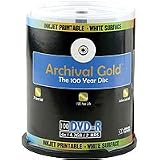 Delkin eFilm Inkjet Archival Gold - 100 x DVD-R - 4.7 GB - ink jet printable surface -... by 