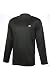 Phiten X30 Loose Gear Long Sleeve Shirt, Medium, Black