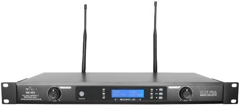 Awisco UHF 822l141 2 Channel Lapel (Lavalier) Wireless Microphone