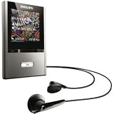 PHILIPS SA3VBE08K/37 1.8 GOGEAR VIIBE MP3 PLAYER WITH FULLSOUND(TM) & SAFESOUND (8 GB)