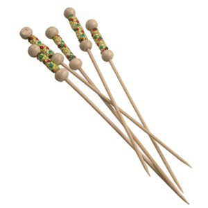 Bamboo Skewers 4.7 In. - Yellow Pearl