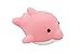 Rittle Cute Pink Dolphin, Light-up Sea Animal Bath Toy