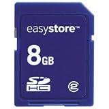 EasyStore 8GB SDHC Card (SDSDES-008G-G11, Retail Package)