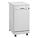 Danby+Designer+DDW1899WP+Full+Console+Portable+Dishwasher+with+5+Wash+Cycles%2C...