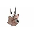 Light Brown Nylon Dog Bag 'Vincent' 28/40 cm (36401)