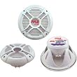 Pyle PLMRDW104 500 Watts 10" Marine Woofer Speaker System