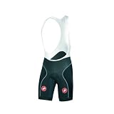 Castelli 2008/09 Rosso Corsa Free Cycling Bib Short - Black/Anthracite - L7015-010