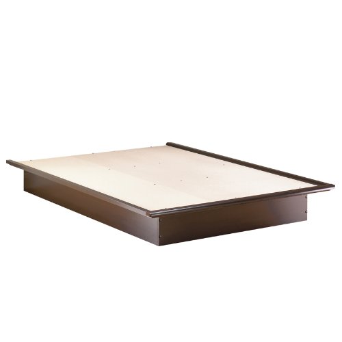 Dark Chocolate Contemporary Full Size Platform Bed