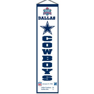 Dallas Cowboys NFL Super Bowl 27 Wool 8