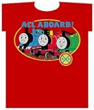 Thomas the Train Long-Sleeve Red Cotton Shirt Size 7